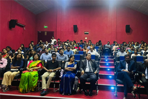 A grand opening of the first-ever movie theater at Trincomalee Campus