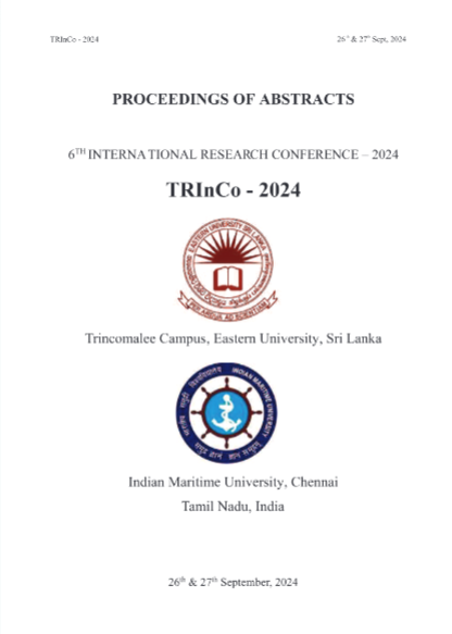 Proceedings of Abstracts – TRInCo 2024