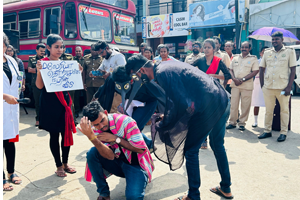 Street drama on Malaria at Trincomalee Town