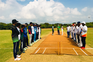 Friendly Hardball Cricket Match
